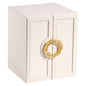 Multi-layer desktop household leather jewelry armoire