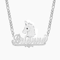 Unicorn Personalized Custom Name Necklace