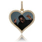 Custom Made Photo Heart Medallions Necklace & Pendant Men's Hip hop Jewelry