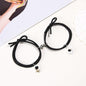 2Pcs/ Set Cartoon Magnetic Couple Bracelets with Moon Robots Pendant