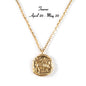 twelve zodiac signs necklace