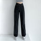 Jeans Women Wide Leg Pants Mom Femme High Waist Woman Trousers