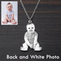 Personalized Photo Necklace,Pet Photo Necklace,Picture Necklace,  Memorial Gift