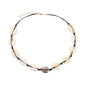 Shell Choker Bohemian Rope Agate Beaded Necklace