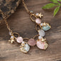 starfish necklace color oil painting shell necklace