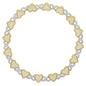 Zircon Infinity Heart Necklace