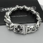 Retro domineering bracelet hip-hop personality men's cross bracelet