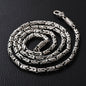 Peace pattern retro thick necklace