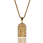 Hip Hop Winged Angel Pendant Necklace