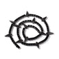 Hip-hop Black Panther zircon tennis chain