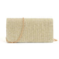 Horizontal rectangular crossbody bags evening clutch bags