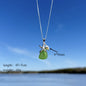 starfish necklace stone chalcedony pearl necklace