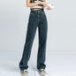 Jeans Women Wide Leg Pants Mom Femme High Waist Woman Trousers