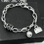Retro domineering bracelet hip-hop personality men's cross bracelet
