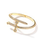 Hip-hop full-diamond justice sword bracelet inlaid with zircon