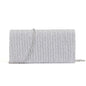 Horizontal rectangular crossbody bags evening clutch bags