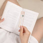 customized birthday flower name Color dripping oil bookmark