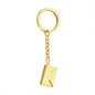 Customizable name envelope keychain For Men Women Car Key Holder