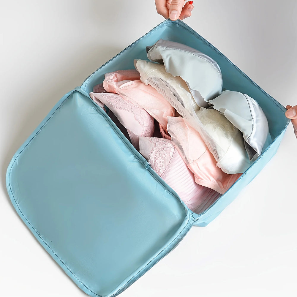 Digging Through A Jumbled Suitcase Wastes Half Your Trip