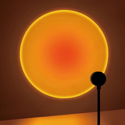 DuskGlow™ Sunset Projection Lamp — Multi-Angle Ambient Room Light