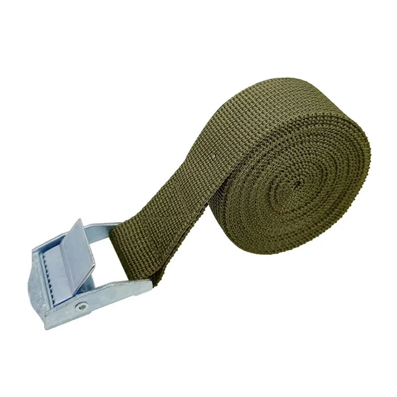 HaulLock™ Heavy-Duty Cargo Tie-Down Straps — Ratchet Tow Rope Set
