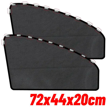 SunShield™ Magnetic Car Window Curtains — UV &amp; Privacy Sunshade (2-Pack)
