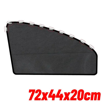 SunShield™ Magnetic Car Window Curtains — UV &amp; Privacy Sunshade (2-Pack)