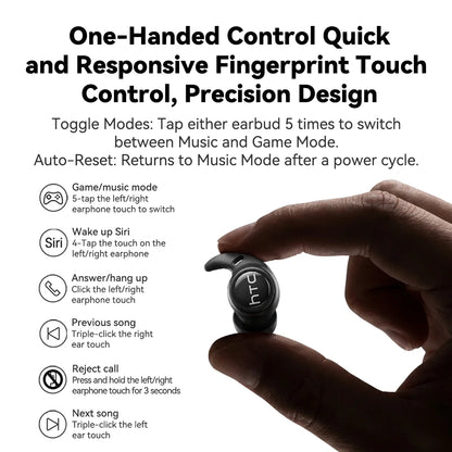 SilentSleep™ Ultra-Slim Sleep Earbuds — Bluetooth 5.3, All-Night Comfort