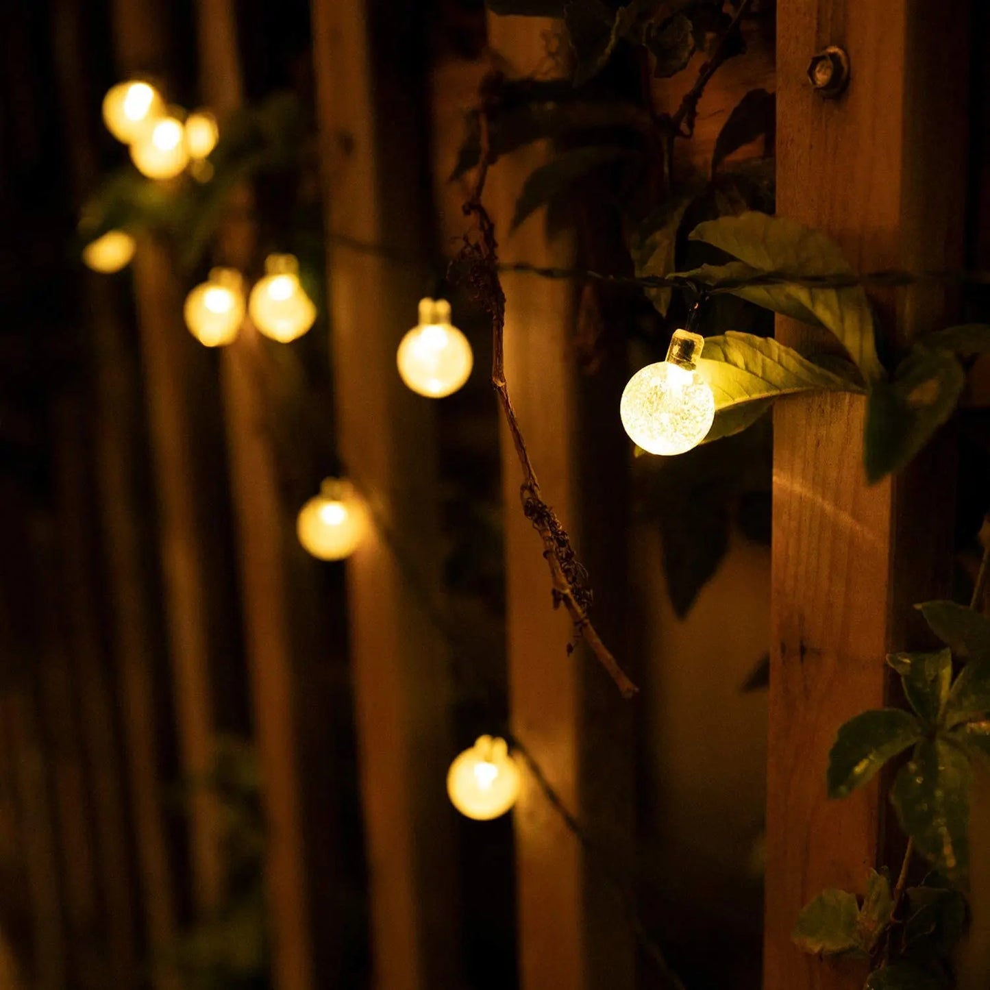 GlowVine™ Solar LED String Lights — Waterproof Outdoor Fairy Lights