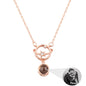 Planet with customizable photos Projection Necklace Pendant Jewelry