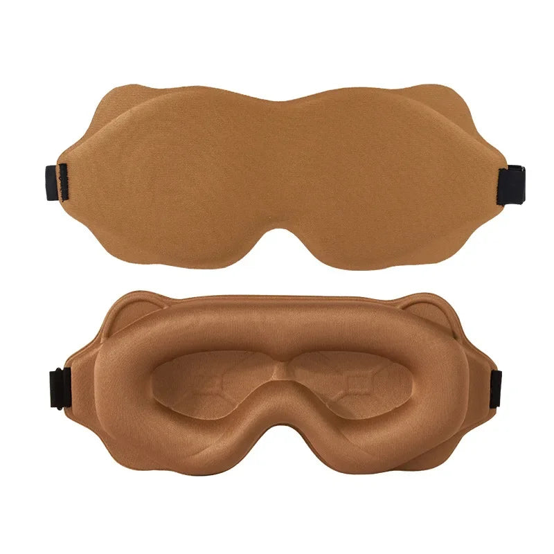 CalmRest™ Weighted 3D Sleep Mask — Pressure-Relief Blackout Eye Mask