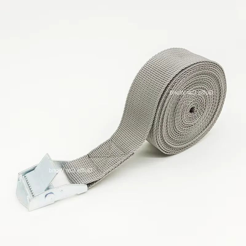 HaulLock™ Heavy-Duty Cargo Tie-Down Straps — Ratchet Tow Rope Set