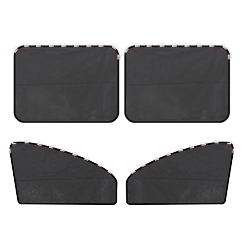 SunShield™ Magnetic Car Window Curtains — UV &amp; Privacy Sunshade (2-Pack)