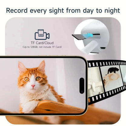 WatchPoint™ Mini WiFi Window Camera — Color Night Vision Security Cam