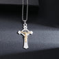 Saint St. Benedict Jesus Cross Pendant Necklace Christian Catholic Amulet