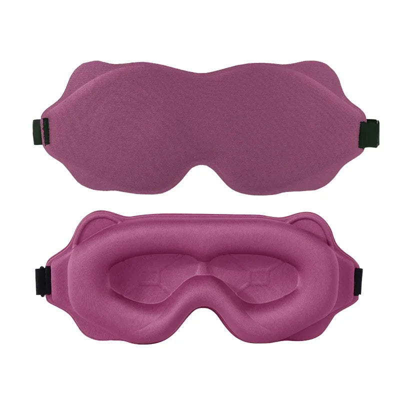 CalmRest™ Weighted 3D Sleep Mask — Pressure-Relief Blackout Eye Mask