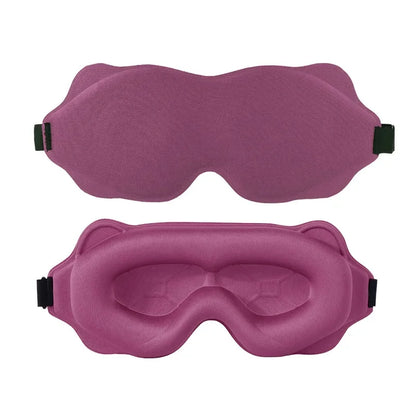 CalmRest™ Weighted 3D Sleep Mask — Pressure-Relief Blackout Eye Mask