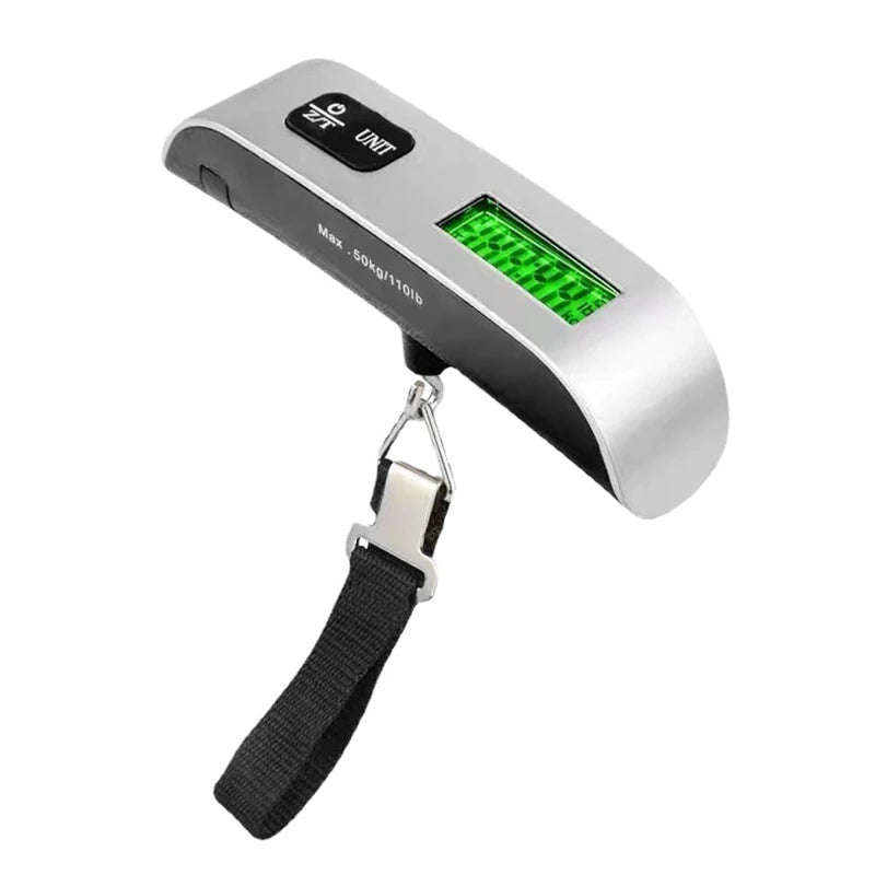 WeighRight™ Digital Luggage Scale — 110lb/50kg Portable Handheld