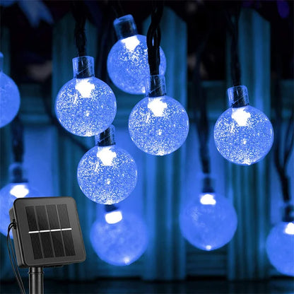 GlowVine™ Solar LED String Lights — Waterproof Outdoor Fairy Lights