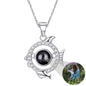Photo Projection Necklace 12 Constellation Patterns Pendant Necklace