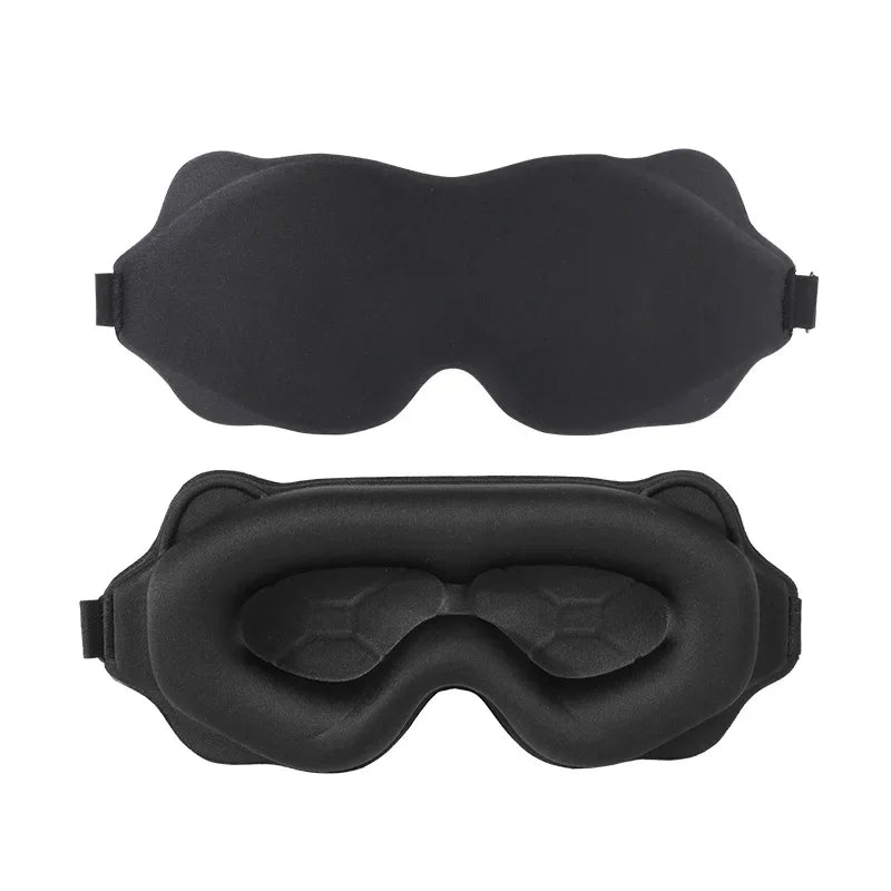 CalmRest™ Weighted 3D Sleep Mask — Pressure-Relief Blackout Eye Mask