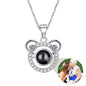 Photo Projection Necklace 12 Constellation Patterns Pendant Necklace