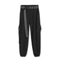 Semi-perspective Cargo Pants Women Summer Niche Large Pockets Stitching Pants