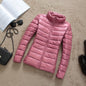 90% Ultra light duck down jackets women 2021 new Hooded winter coat