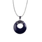 Carnelian Necklaces Round Shape Natural Green aventurine eye Statement Necklace